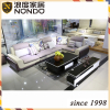 L shaped new fabric sofa sets