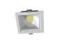 Energy Saving Square 6000k 1500lm Led Recessed Downlight Dimmable 110v / 220v