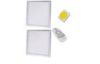 Slim 11mm SMD 2835 Surface Mount Dimmable LED Panel Light 48W