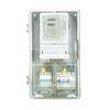 Three Phase waterproof electric energy meter enclosure , smart and multifunction