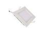 Recessed 9 Watt 3000k Square Led Panel Light For Residential / Commercial Lighting