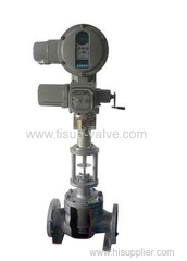 electric telescopic type regulating valve