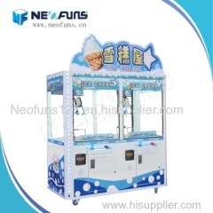 2015 Hot Sale Ice Cream Claw Crane Machine|Ice Vending Machine For Sale|Coin Operated Vending Machine