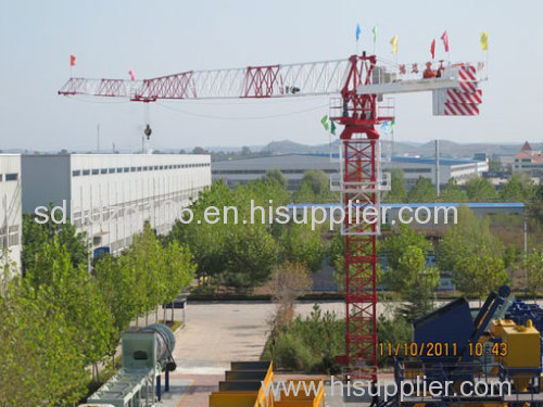 6T Topless Tower Crane (QTP80) with CE tower crane without top