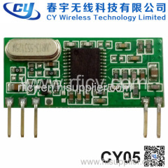 434MHz Ask Superheterodyne Wireless Receiver RF Module