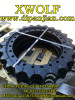 KOMATSU D355 SPROCKETS TRACK SHOES