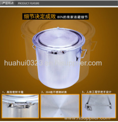 50L sealed stainless steel drum