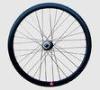 Black Custom Bicycle Parts 26 Inch Bike Wheels With Sealed Bearing Hubs