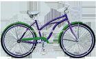 700C Beach Cruiser Bicycles Single Speed City Bikes With Alloy Brake