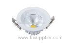 Eco - Friendly IP44 18W COB LED Downlight For Kitchen Indoor / Shopping Mall