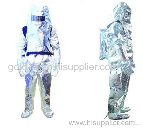 SOLAS Heat Insulation Suit/Protective Clothing for Firefighting/Fireproof Suit/Aluminum foil suit