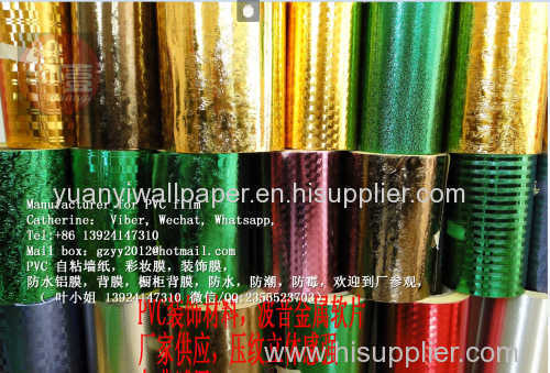 PVC film self-adhesive interior decorative film 