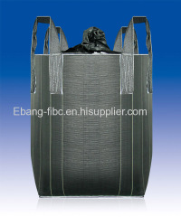 Wholesale Silver carbon black fibc big bag