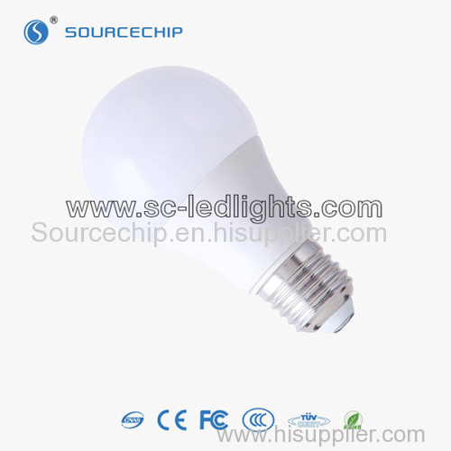 White LED light bulb 5W e27 led shop bulbs