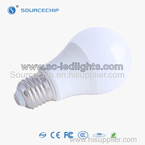 Dimmable led bulbs 7w e27 China led bulb lights supply
