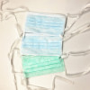 3 ply disposable hospital face masks with tie-on