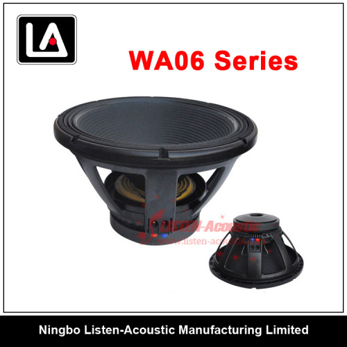 12 15 18 inch High Intensity Aluminum Basket Woofer WA06 Series