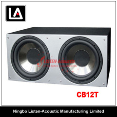 12 inch woofer size steel car subwoofer box CB 12T