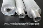 B338 Gr. 2 SMLS Titanium Tube , 1.245mmWT Extruded Spiral Aluminum Fin Tube