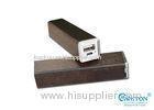3000mAh Portable Wooden Power Bank , Gift Power Bank With 5V 1A Output