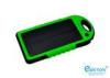 Mobile Phone / Laptop 5000 mAh Shockproof Solar energy Power Bank