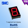 0.36 inch single 7 segment LED display manufacturer with black surface