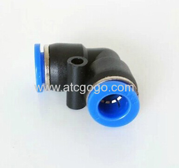 V type 10mm tube fitting for pu hose 12mm plastic gas connector 6mm 8mm pipe joint