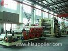 Oil Heating PVC Calender Machine 4 Roll Anti Abrasive For Making Rubberized Fabric