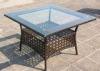 Outdoor Balony Furniture Rattan Garden Table , Outdoor Patio Table