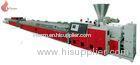 Plate wood plastic compositeextrusion machine 55kw For PVC / PE / PP