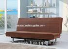 Indoor Brown Stackable Rattan Furniture Sofa / Sofa Bed Customized