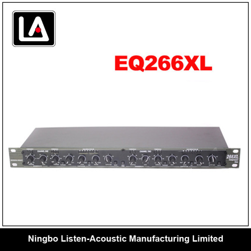 Professional Stereo Graphic Musical audio equipment Equalizer EQ 266XL