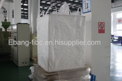 big bag for silica powder with baffle and brace inside