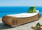 Mattress Design Rattan Garden Sun Loungers for One Person