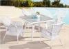 Modern Four Seater Outdoor Rattan Furniture for For Garden / Inn / Hotel
