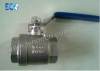 Stainless Steel Wog1000 Threaded 2PC Ball Valve Female