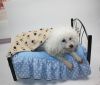 Cute Pet Dog Blanket Paw Prints Soft Pet Mat Bed