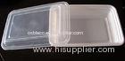 Microwave Disposable Plastic Food Containers White / 32oz 950ml