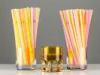 PP Flexible Plastic Drinking Straws For Drinking Water 5x210mm