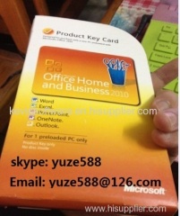 office 2010 Home&Business key