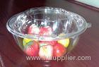 32oz 950ml PET Round Disposable Salad Bowls Clear For Ice Cream