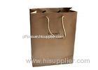 Card Paper Packaging Bags With Handles, Promotional Paper Shopping Bags For Store