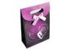 Varnishing Fashion Paper Packaging Bags, Pretty Custom Paper Gift Bags With Ribbon