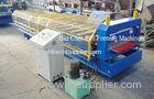 Double Layer Cold Steel Wall Panel Roll Forming Machine Cr12 , Hydraulic Control