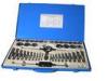 45 PCS Tin coated Tap and Die Sets with Iron box , Durable Industrial Tool Set