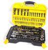 108 Piece Socket Wrench Set Emergency Tool Kit , Car Repairing Gand Tool Set for Home