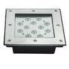 Square Low Voltage 1200LM 12 W LED Underground Light For Factory / Offices