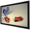 133 Inch Silver Fixed Frame Screen , 3D Home & Movie Projection Screen Aluminum frame