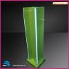 Wholesale Retail Store Rotating Lighted Floor Stand Mobile Accessories Display Rack Acrylic Display Stand Accessories