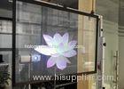 Holographic Projection Screen Film , Rear Projection Film For Glass For Window Store